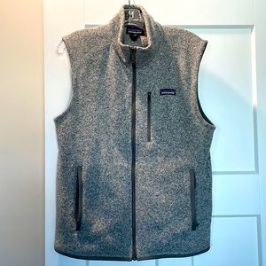 Patagonia Men’s Better Sweater Gray Fleece Vest